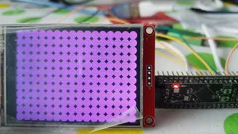 ili9341 lcd - stm32f401cc blackpill - stm32duino libmaple