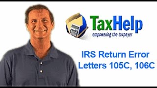 IRS Letter 105C - Denial of Claim for Refund