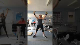 30 min Combination Strength Training &amp; Cardio Workout - focus on Abs - with Fran 