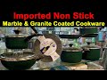 Imported Non Stick Marble Coated |Granite Coated Ceramic Cookware Set with Prices 2020