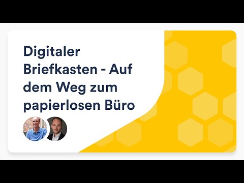 dogado Webinar #01: Prozesse im Office optimieren mit dem Digitalen Briefkasten