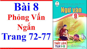 Ngữ Văn 9 Bài 8 | Phỏng Vấn Ngắn | Trang 72 - 77 | Cánh Diều | Tập 2