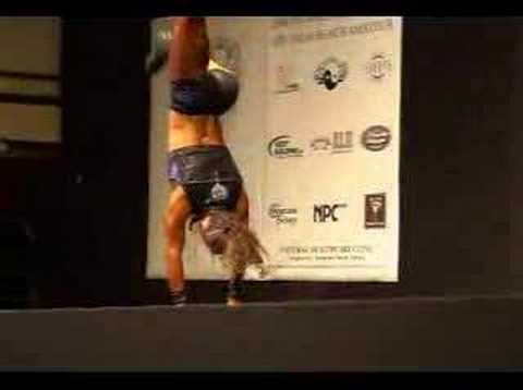 Michelle Mayberry long routine at the 2007 Palm Be...
