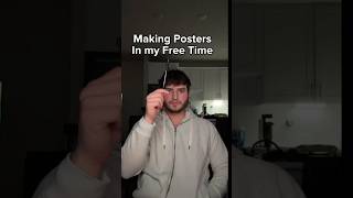 Using Free Will to Make Cool Art Posters #art #artshorts #graphicdesign #illustration #designer