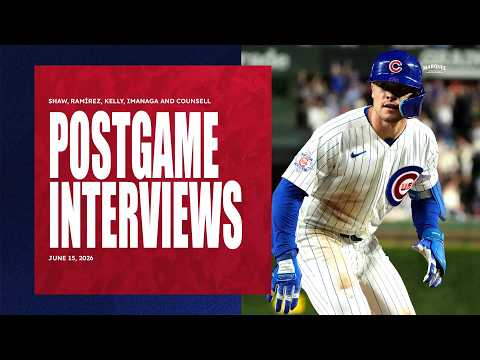 POSTGAME INTERVIEWS: Matt Shaw, Pedro Ramírez, Carson Kelly ...