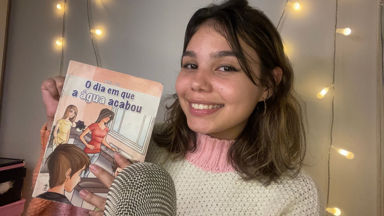um INAUDÍVEL PERFEITO para voce DORMIR - ASMR leitura + sons de boca ✨🤍😴