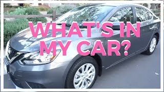 What's In My Car? ♥ And How I Keep It Organized! by Katrinaosity 4,719 views 5 years ago 7 minutes, 14 seconds