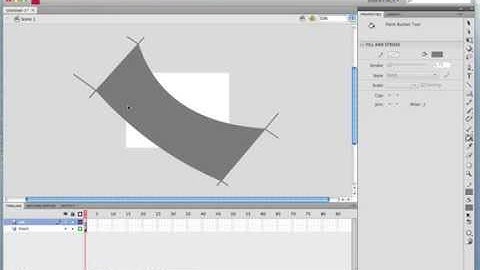 Creating, Importing and Animating a .gif using Flash Cs4
