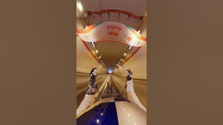 Flying Through a Tunnel 🎬 Patrick Vonkaenel #Shorts #Paragliding