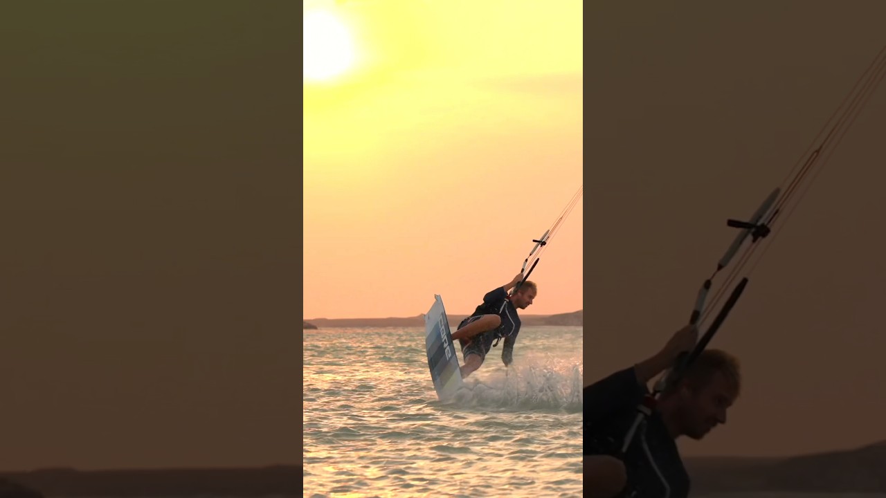Sunrise sessions  // kiteboarding