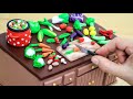 MINIATURE Vegetables Cake | Realistic Mini Food Cake | ミニチュア工芸