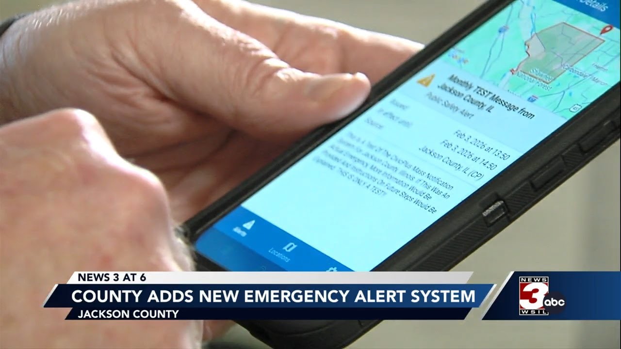 Jackson County Rolls Out New Emergency Alert System - YouTube