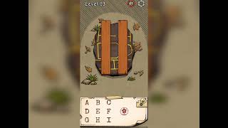 Flower Forest - Word puzzle level 13 gameplay solution screenshot 4