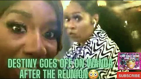 Destiny Payton Goes OFF On Messy Wanda After The R...