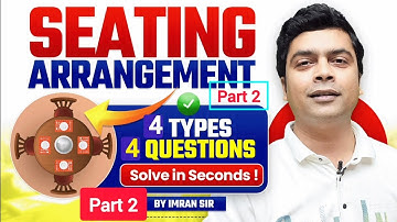 Seating Arrangement Tricks | Reasoning Tricks | Maths Tricks | imran sir maths