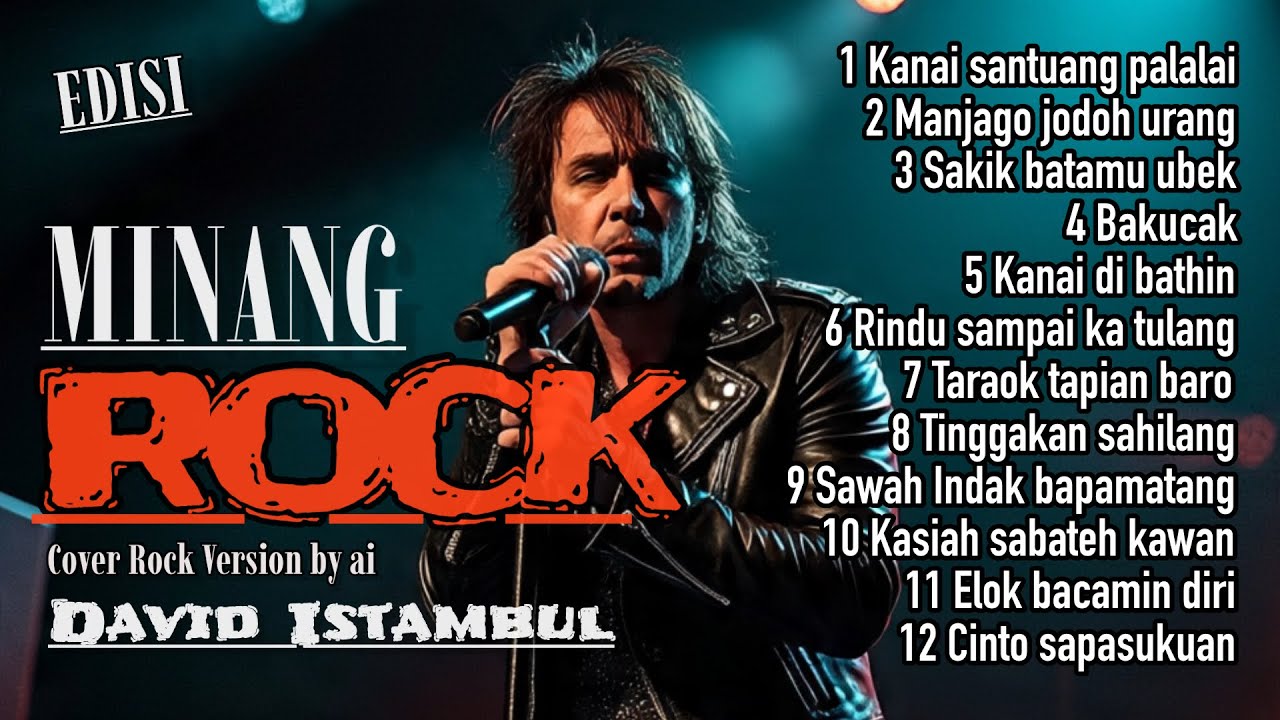 FULL MINANG ROCK 2026 ( Edisi David Istambul ) - Cover Rock Version By Ai 
