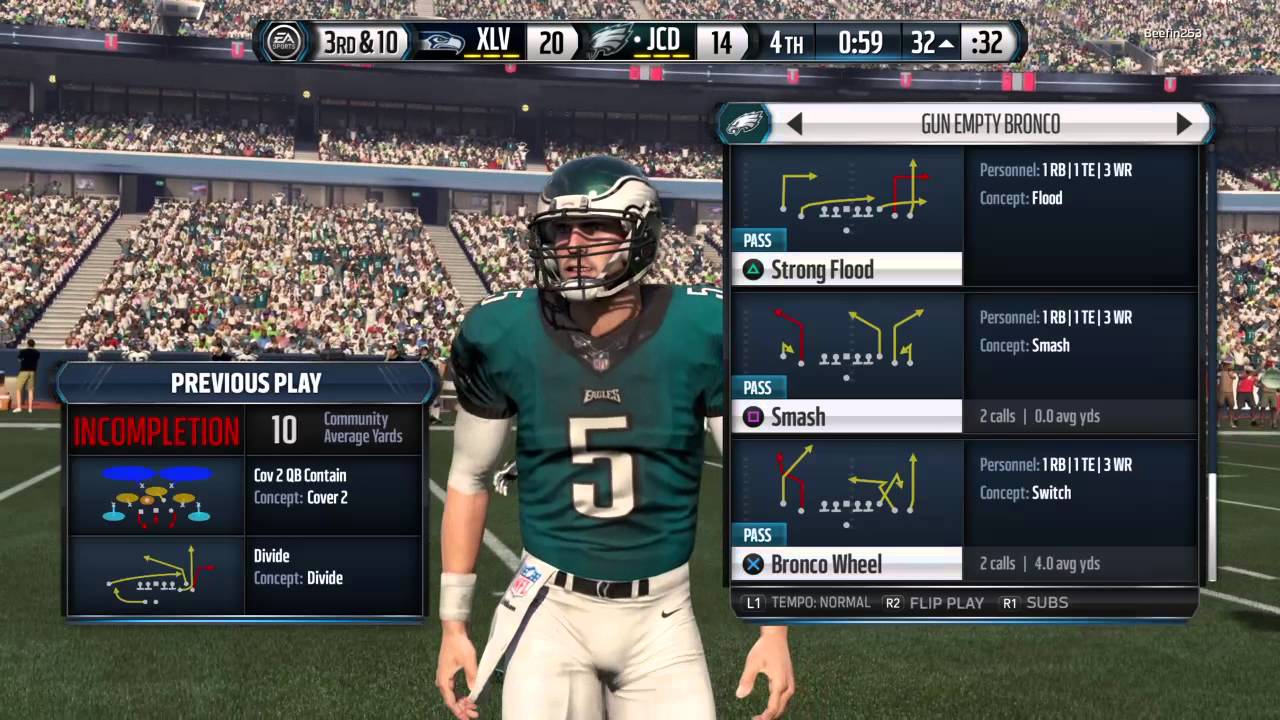 Epic game with beefin. MUT PS4