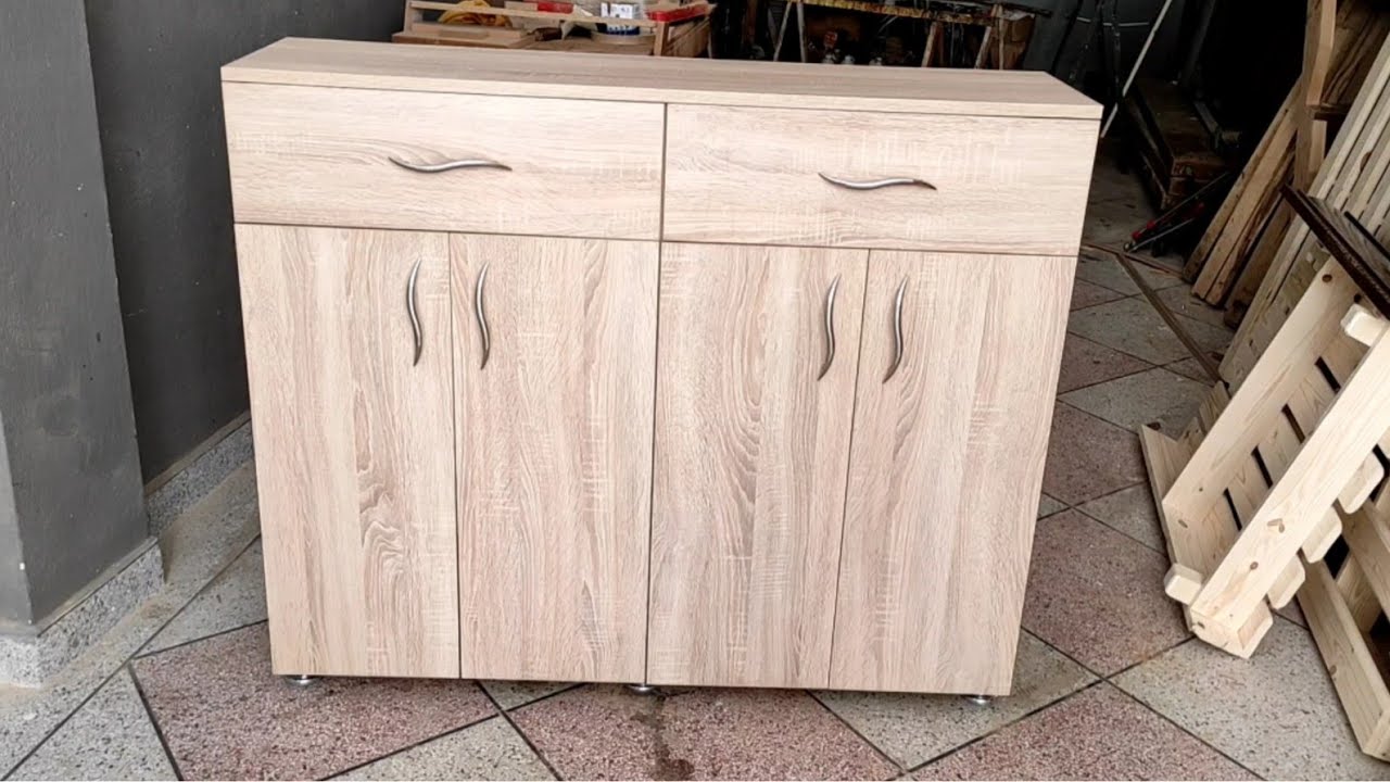 صنع خزانة أحدية بطريقة إحترافية How to make a shoe closet