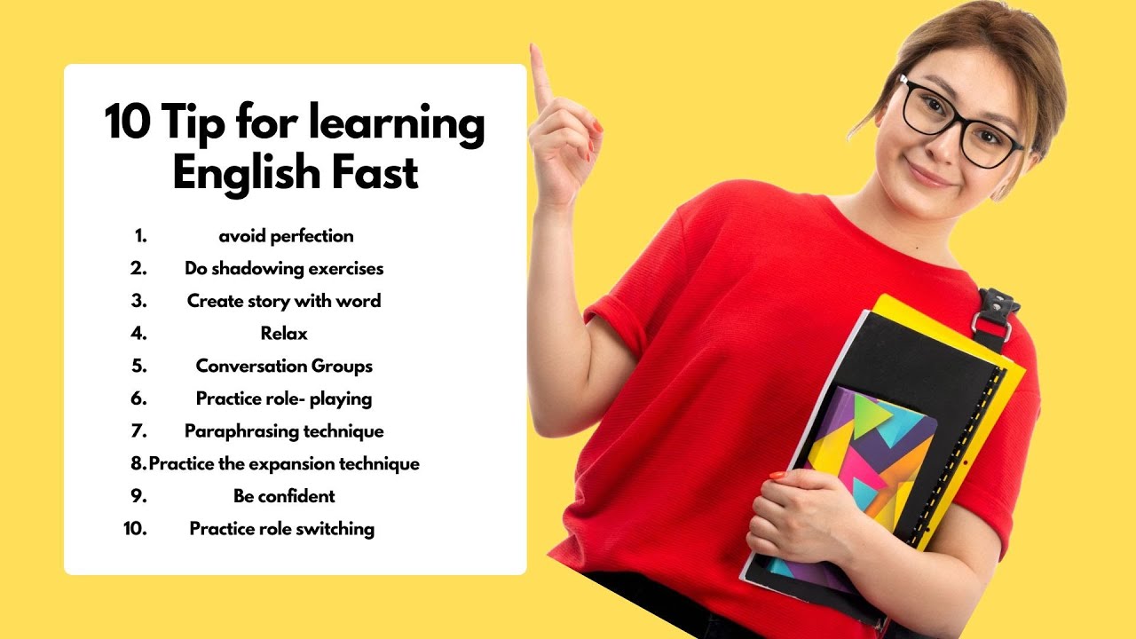 Learn English Fast l 10 Powerful Tips for Learning English Fast & Ease ...
