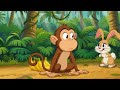 Naughty Monkey &amp; Funny Rabbit Adventure 🐒🐰 | 20 Minutes Cartoon Comedy | No Talking Funny Animation