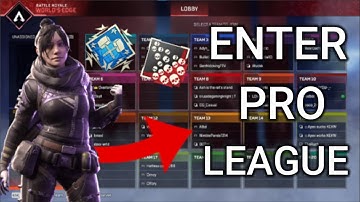 How to join tournaments and enter pro league. Apex legends quick tutorial