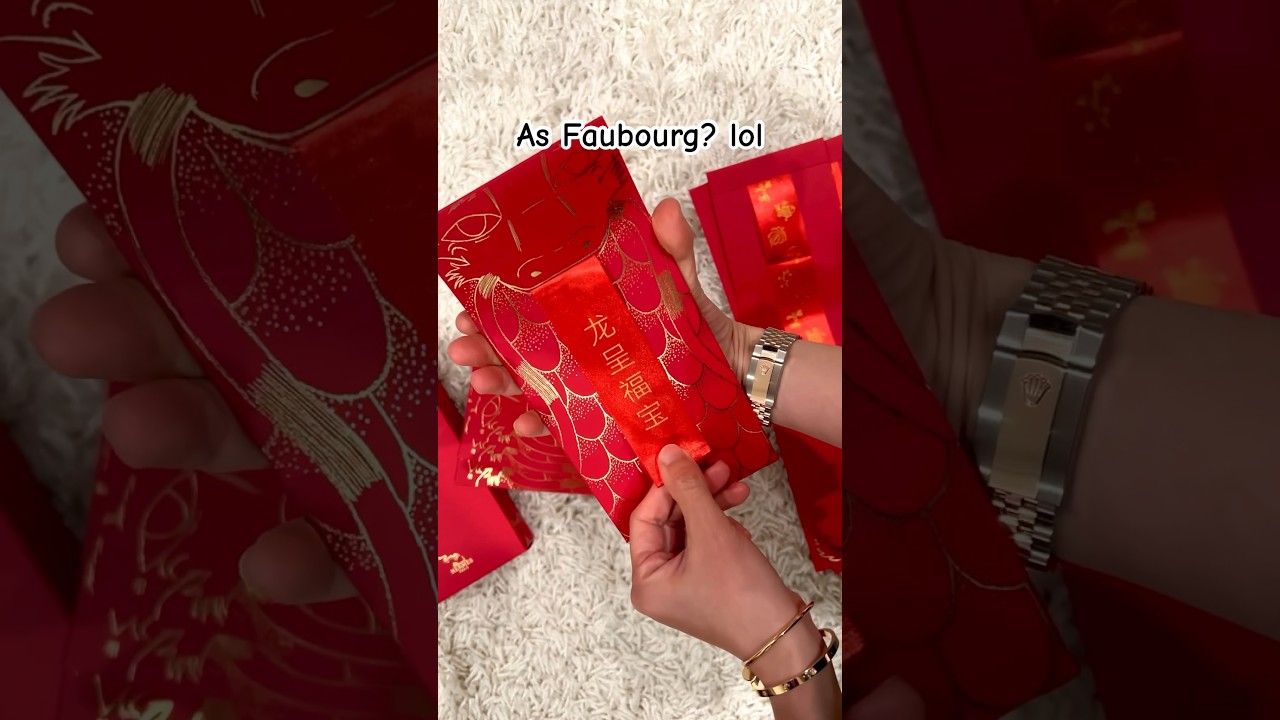 🤑HERMES RED ENVELOPE UNBOXING 2024 | Lunar new year dragon year red envelope unboxing | 爱马仕红包