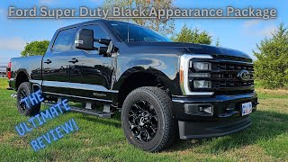 Ford Super Duty Black Appearance Package. Really Worth the Upgrade?