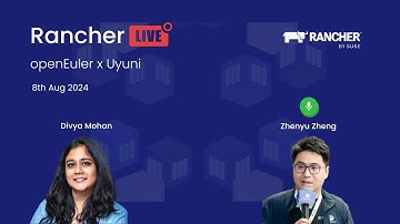 Rancher Live: openEuler x Uyuni