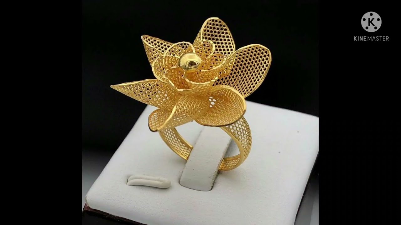 Latest Arabic Gold Ring Design  Gold ring designs