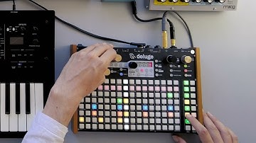 Synthstrom Deluge, Moog Sirin, Korg Minilogue XD, Arturia Microbrute