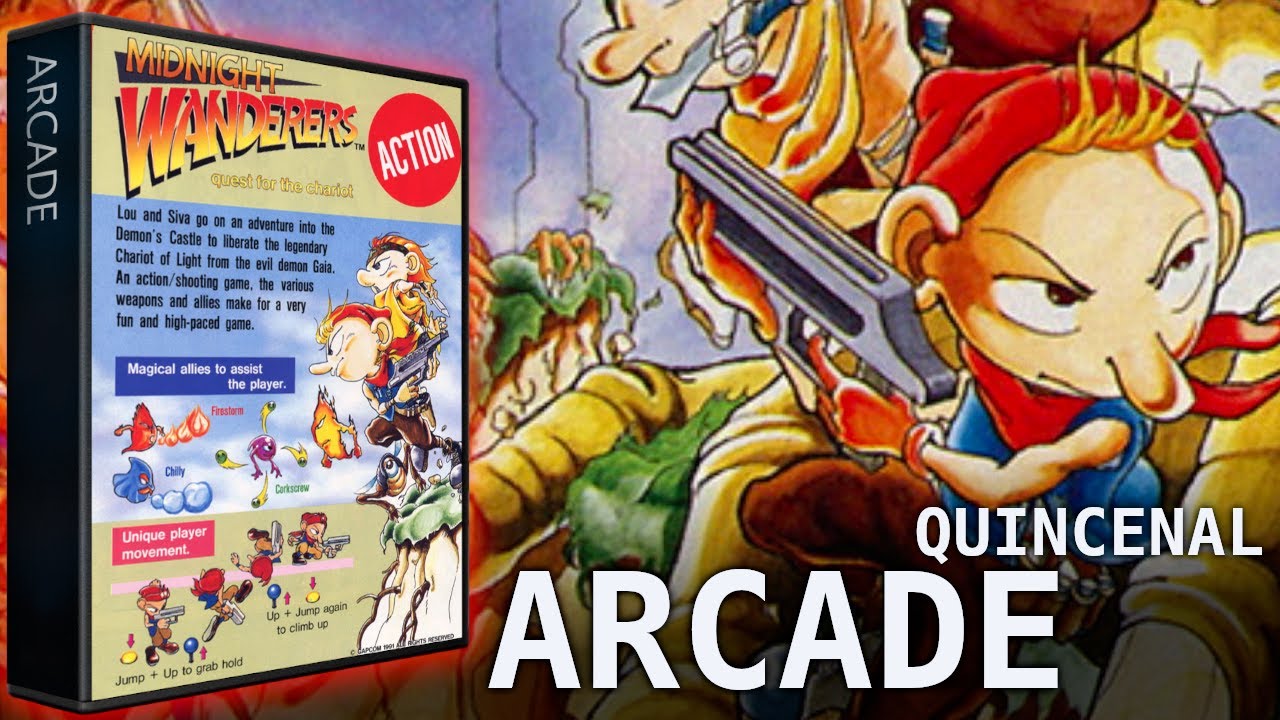 MIDNIGHT WANDERERS en mi ARCADE | 1º QUINCENAL JUNIO BRICOGAME - YouTube