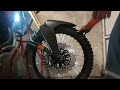to change brakes Africa twin 2017 part 2