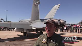 Interview with the Commanding Officer 75 Squadron Edniburgh Airshow 2019