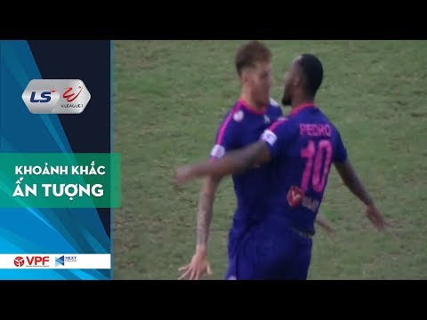 Video Pedro Paulo ghi bàn vào lưới SHB Đà Nẵng ngay giây thứ... - youtube