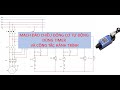 B10. Mạch đảo chiều động cơ tự động dùng Timer và công tắc hành trình, vẽ và mô phỏng nguyên lý.