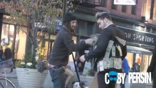 شاهد طمع الاغنياء بدلة المال Money Suit Social Experiment Coby Persin