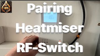 Easy &amp; Quick Pairing the Heatmiser RF Switch in 30 seconds #heatmiser #pairing #thermostat