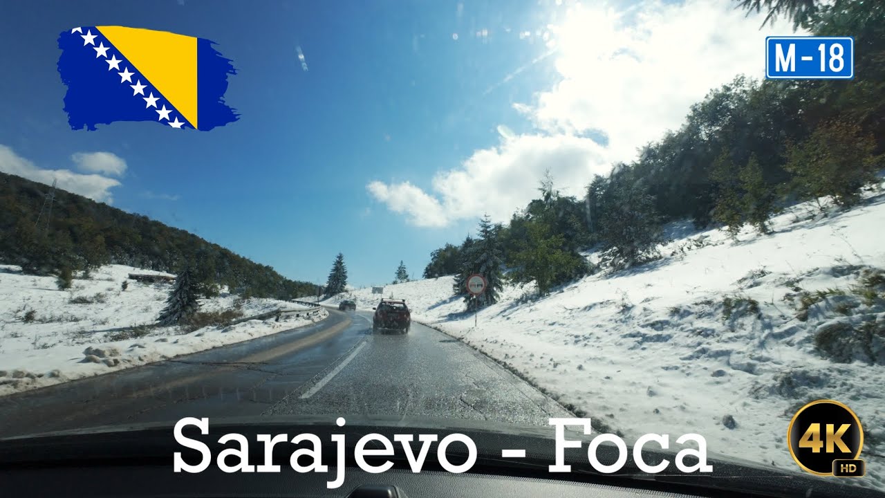 Bosnia: Sarajevo - Foča  ️( M18 ) 4K UHD