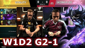 UOL vs Vitality | Game 1 S7 EU LCS Spring 2017 Week 1 Day 2 | UOL vs VIT G1 W1D2