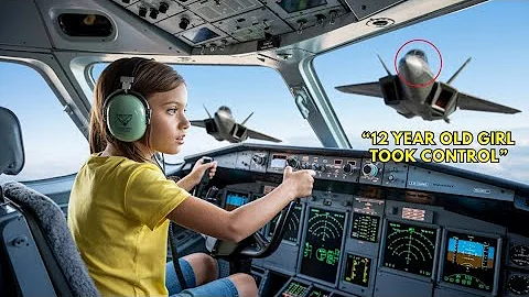 “She Was Just a Kid in Row 8 — Until the Cessna Began Crashing and She Grabbed the Microphone”