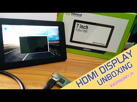 HDMI Display for Raspberry Pi | Unboxing | Tutorial