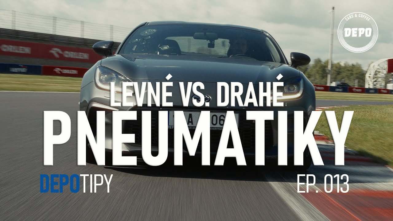 Vyplatí se připlatit si za prémiové pneumatiky? | Velký test na okruhu v Mostě | DEPO Tipy | Ep. 013