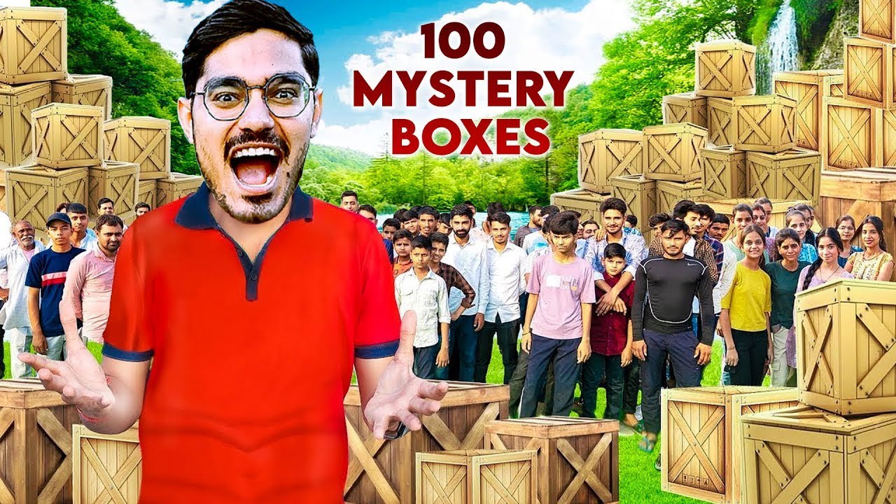 100 People Unbox 100 Mystery Boxes🔥   कई लोग मालामाल हो गए   Worth ₹500000