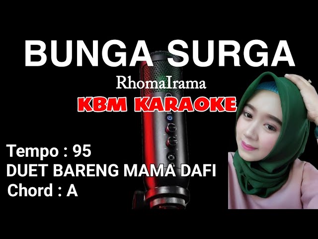 BUNGA SURGA - Rhoma Irama | KARAOKE HD class=