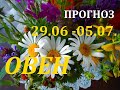 ОВЕН. ПРОГНОЗ на НЕДЕЛЮ с 29.06 по 05.07.2020г.