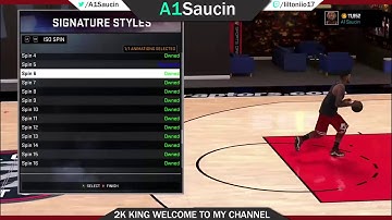NBA 2K16 Attribute, Signature Style & Badges