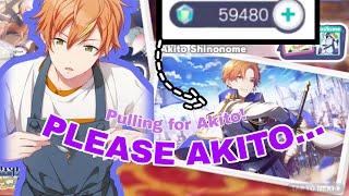 Gacha Pulling For White Day Akito! (60k Crystals) | Project Sekai |
