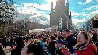 [4K] EDINBURGH - 🥁Street Performance🥁 - Scotland