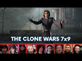 Reactors Reacting to ANAKIN SAVING OBI-WAN | The Clone Wars S07E09 &quot;Old Friends Not Forgotten&quot;