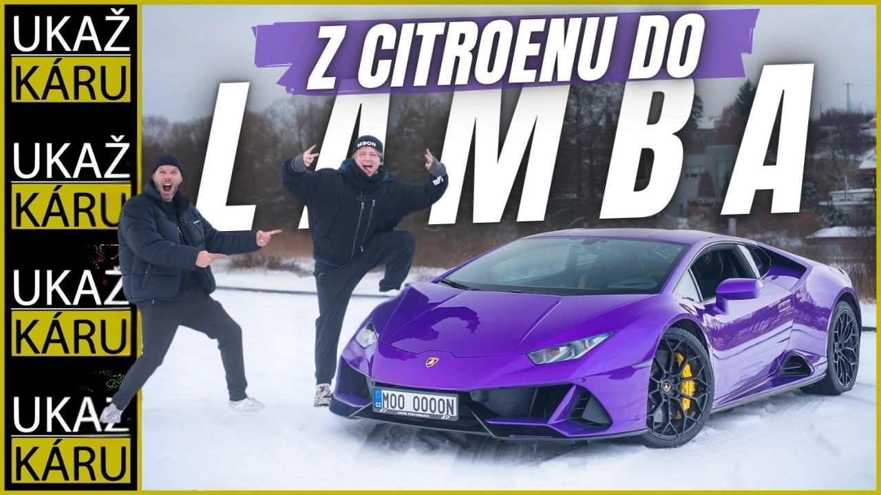 4K | LAMBO S CUSTOM VÝFUKEM NA DAILY | MOON | LAMBORGHINI HURACAN EVO